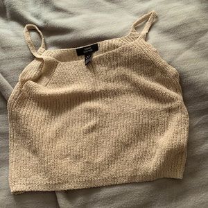 Women’s knit crop top